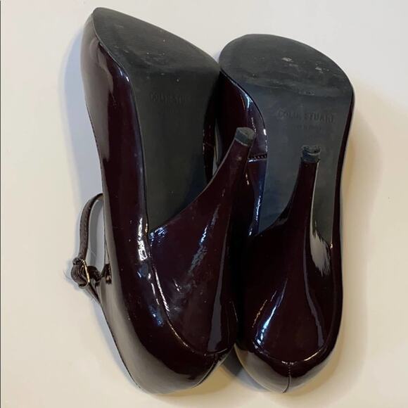 Colin Stuart Plum Deep Purple Pointed Heel - Picture 7 of 9